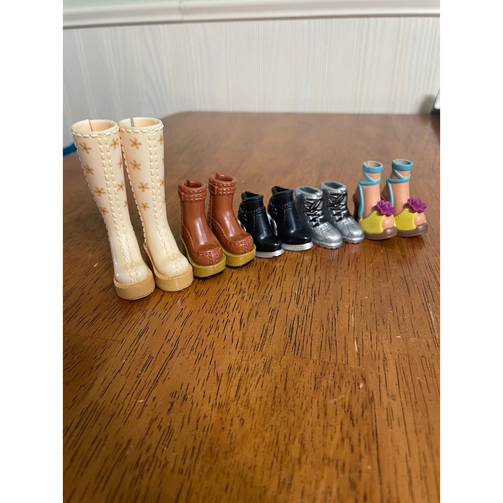 Barbie My Scene Boots Shoes Lot of 5